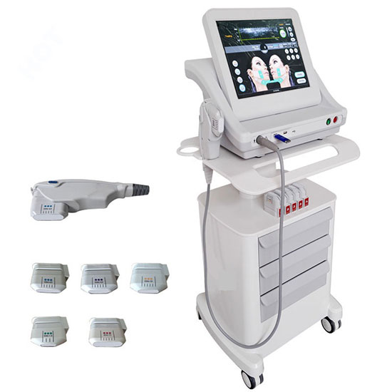 2019 newest and hottest 3d hifu focued ultrasound machine for  wrinkle removal and skin lift