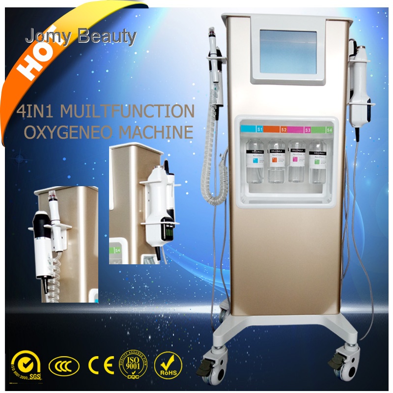 Pollgen Oxygeneo Capsulgen + Neobright or Neorevive gel 4in1 Mulitfunction beauty machine