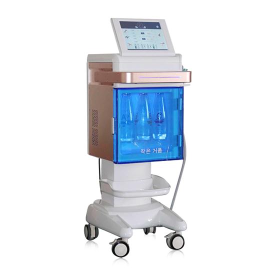 Verticle professional hydra facial machine for face care