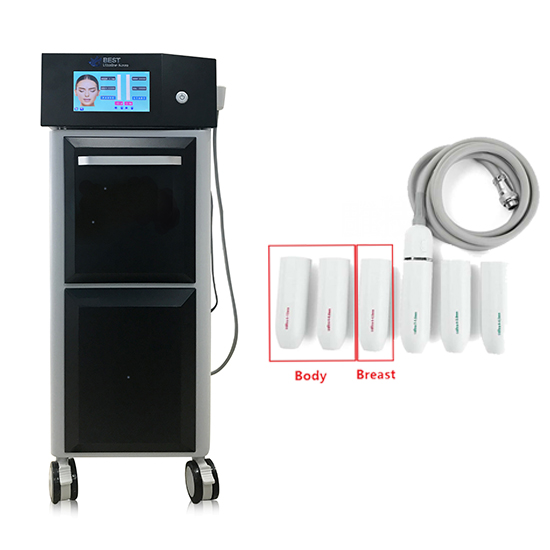 Newest ultrasound machine Body Shaping hifu face lift Vmax hifu machine